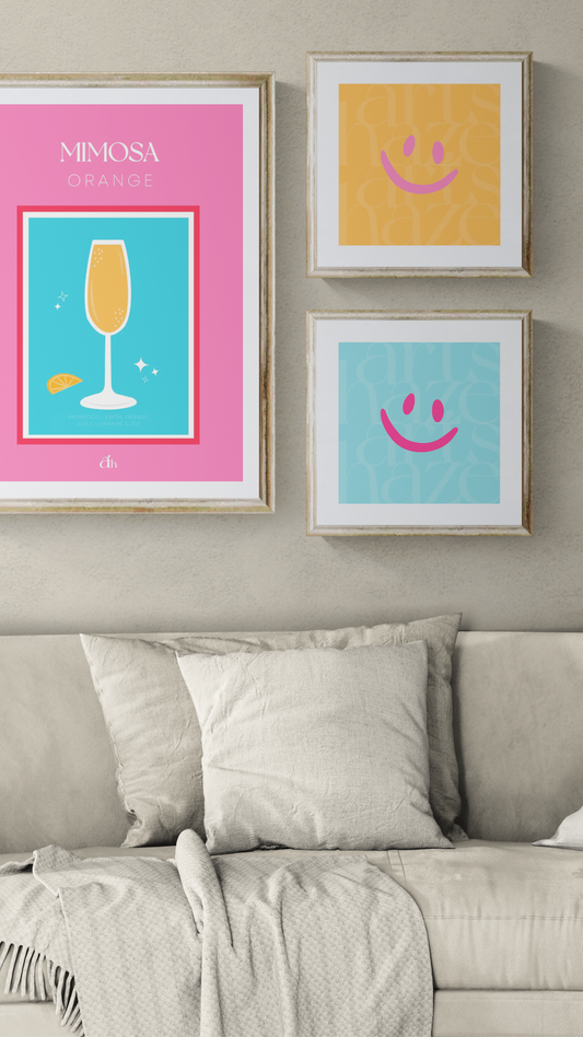 Happy Hue - Tangerine & Bubblegum