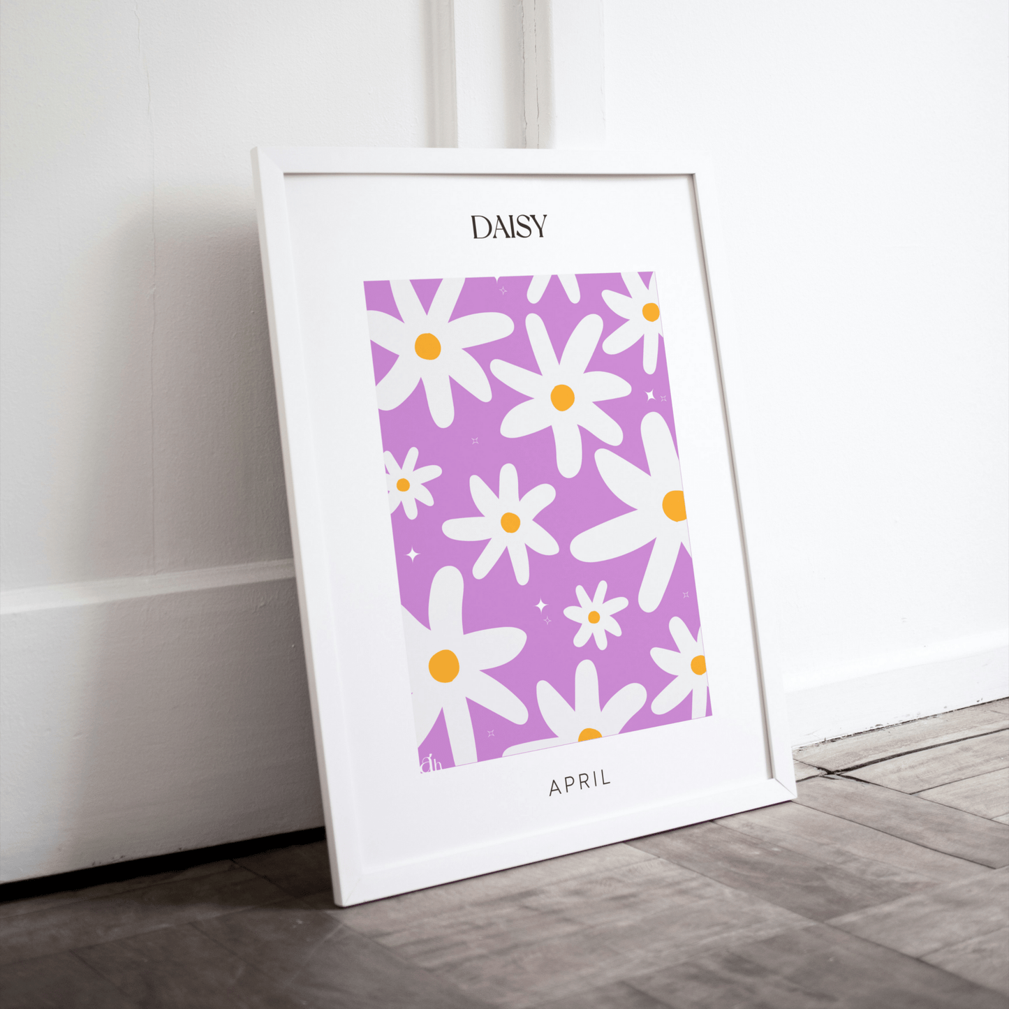 Birth Flowers - April - ArtsHaze