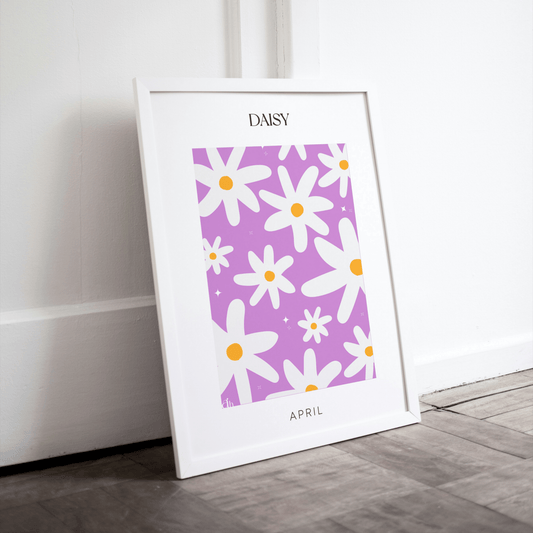 Birth Flowers - April - ArtsHaze