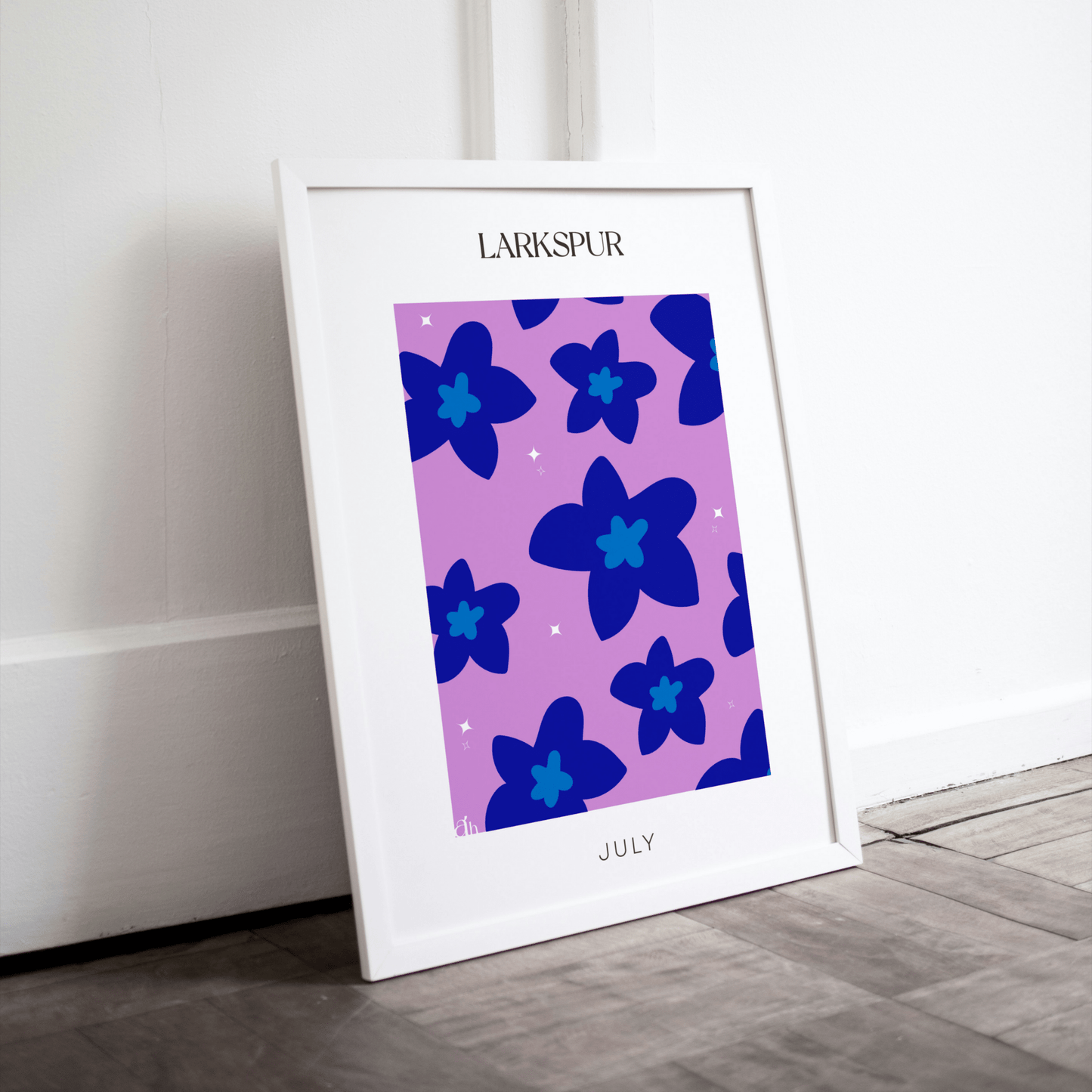 Birth Flowers - July - ArtsHaze