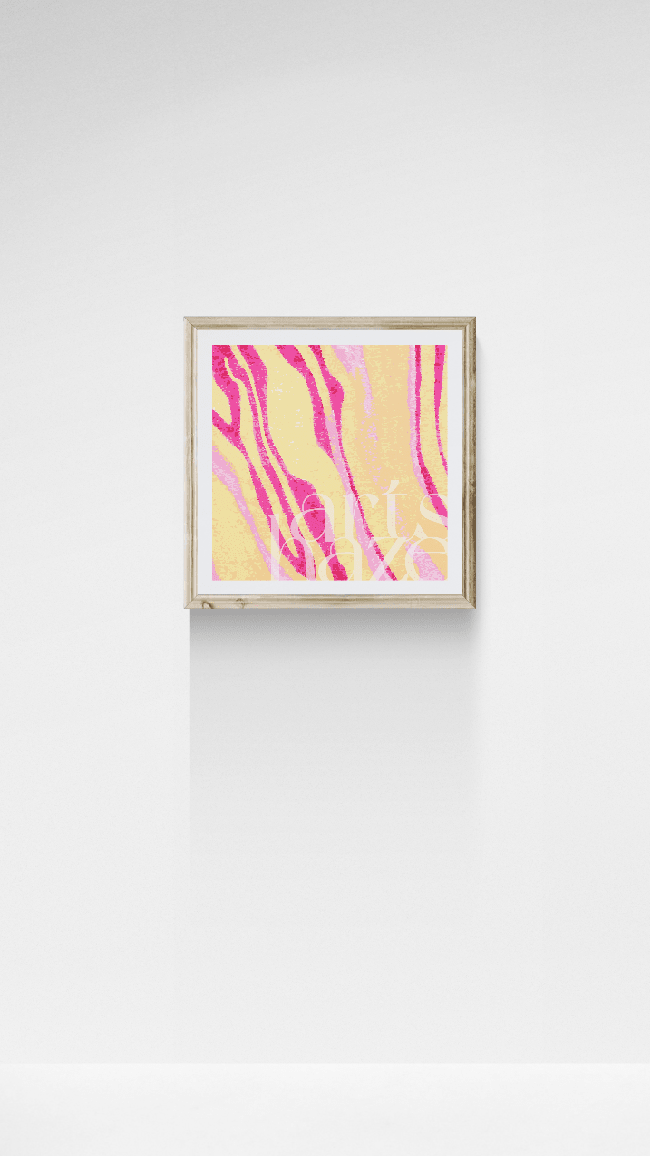 Animal Instinct - Sunset Stripes - ArtsHaze