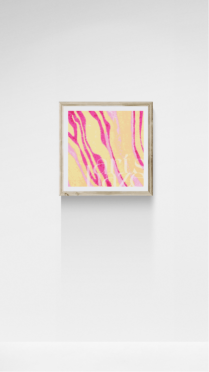 Animal Instinct - Sunset Stripes - ArtsHaze