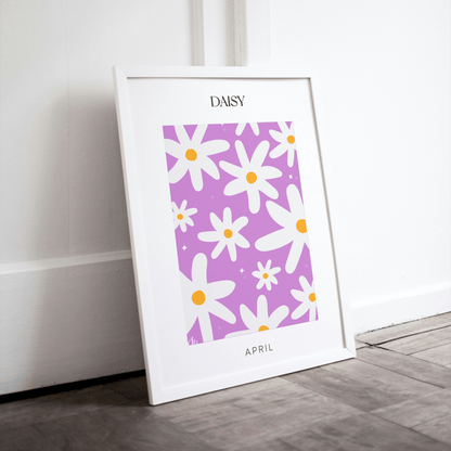 Birth Flowers - April - ArtsHaze
