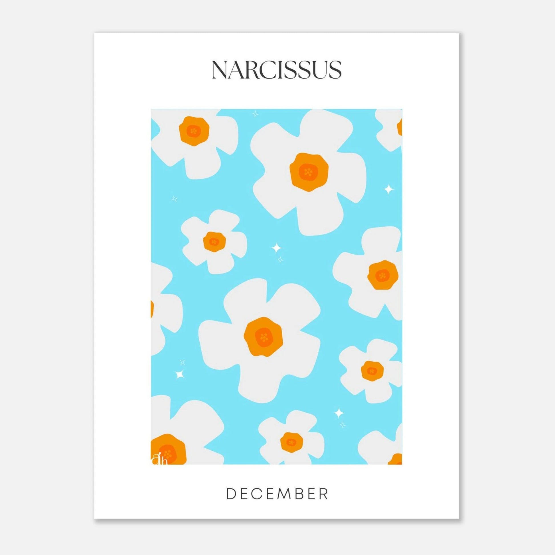 Birth Flowers - December - ArtsHaze