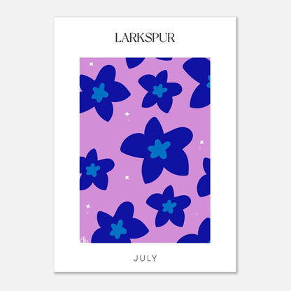 Birth Flowers - July - ArtsHaze
