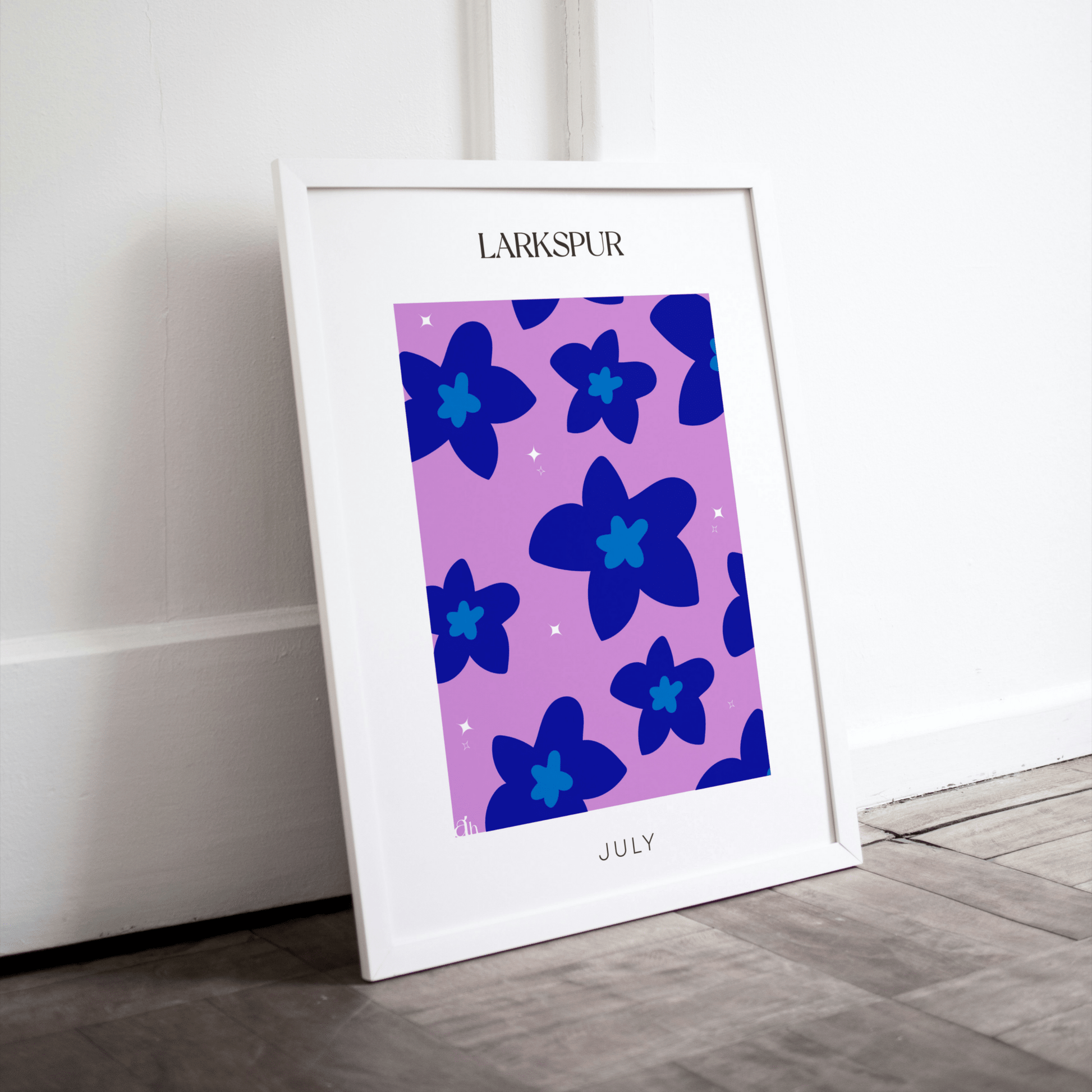 Birth Flowers - July - ArtsHaze