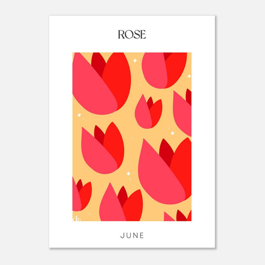 Birth Flowers - June - ArtsHaze