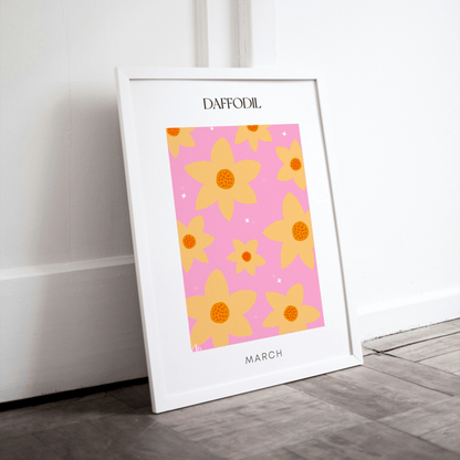 Birth Flowers - March - ArtsHaze