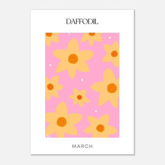 Birth Flowers - March - ArtsHaze