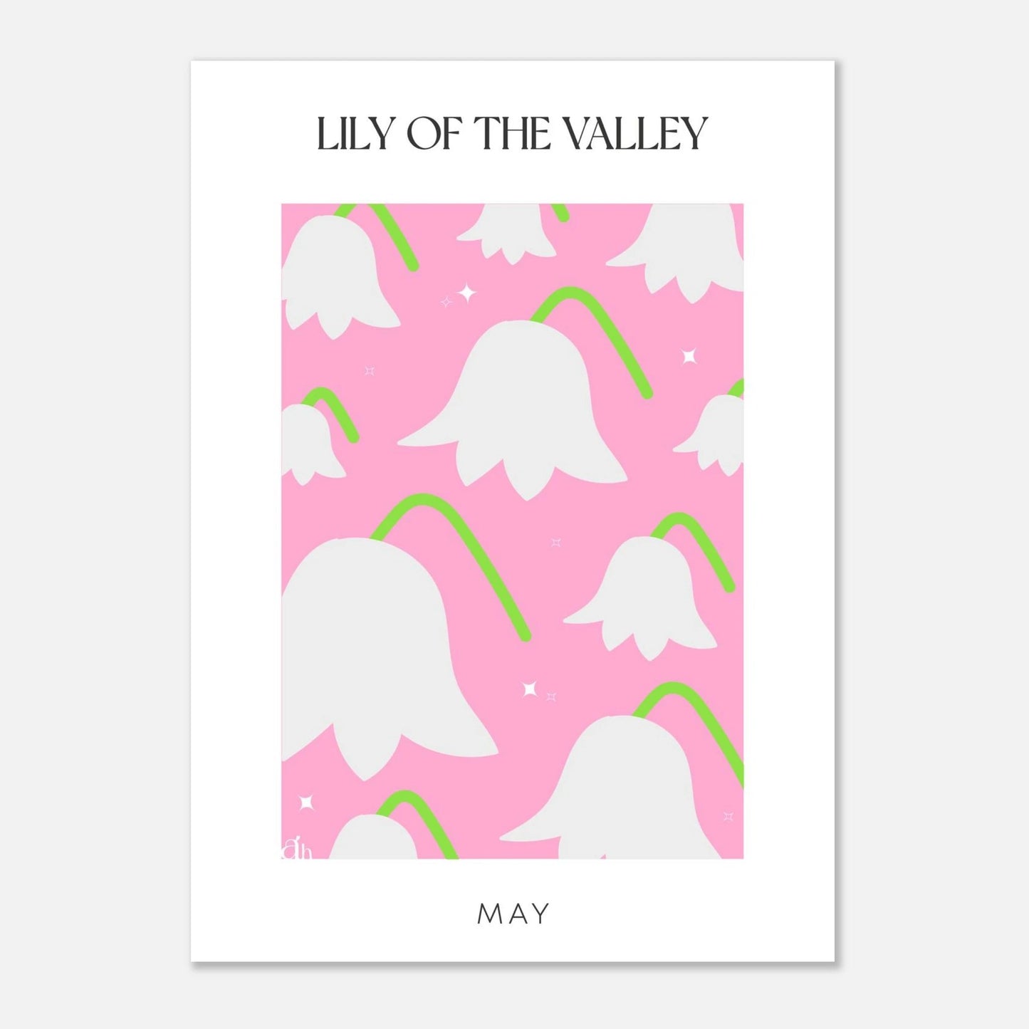 Birth Flowers - May - ArtsHaze