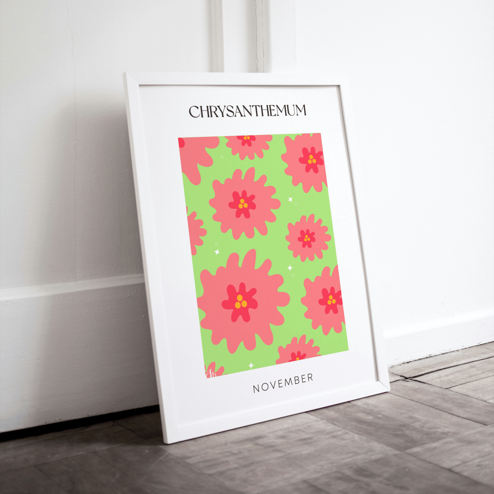 Birth Flowers - November - ArtsHaze