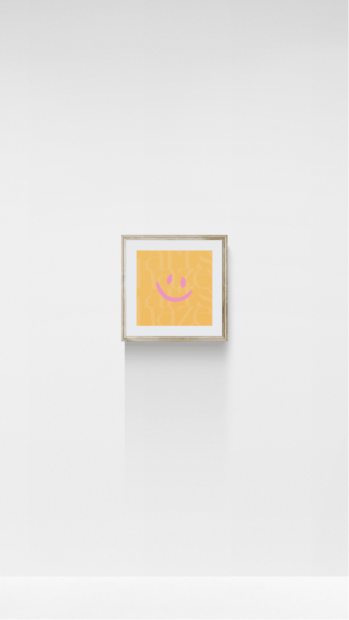Happy Hue - Tangerine & Bubblegum - ArtsHaze