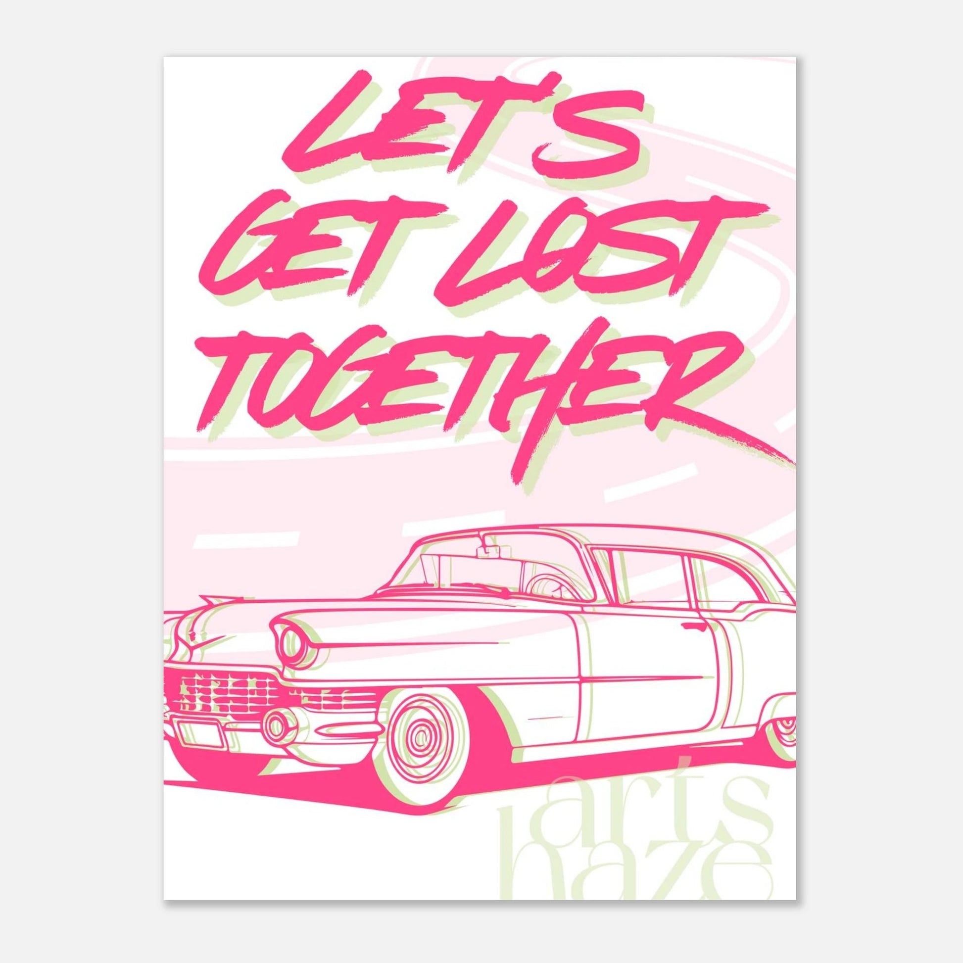 Matcha Muse - Pink Drift - ArtsHaze