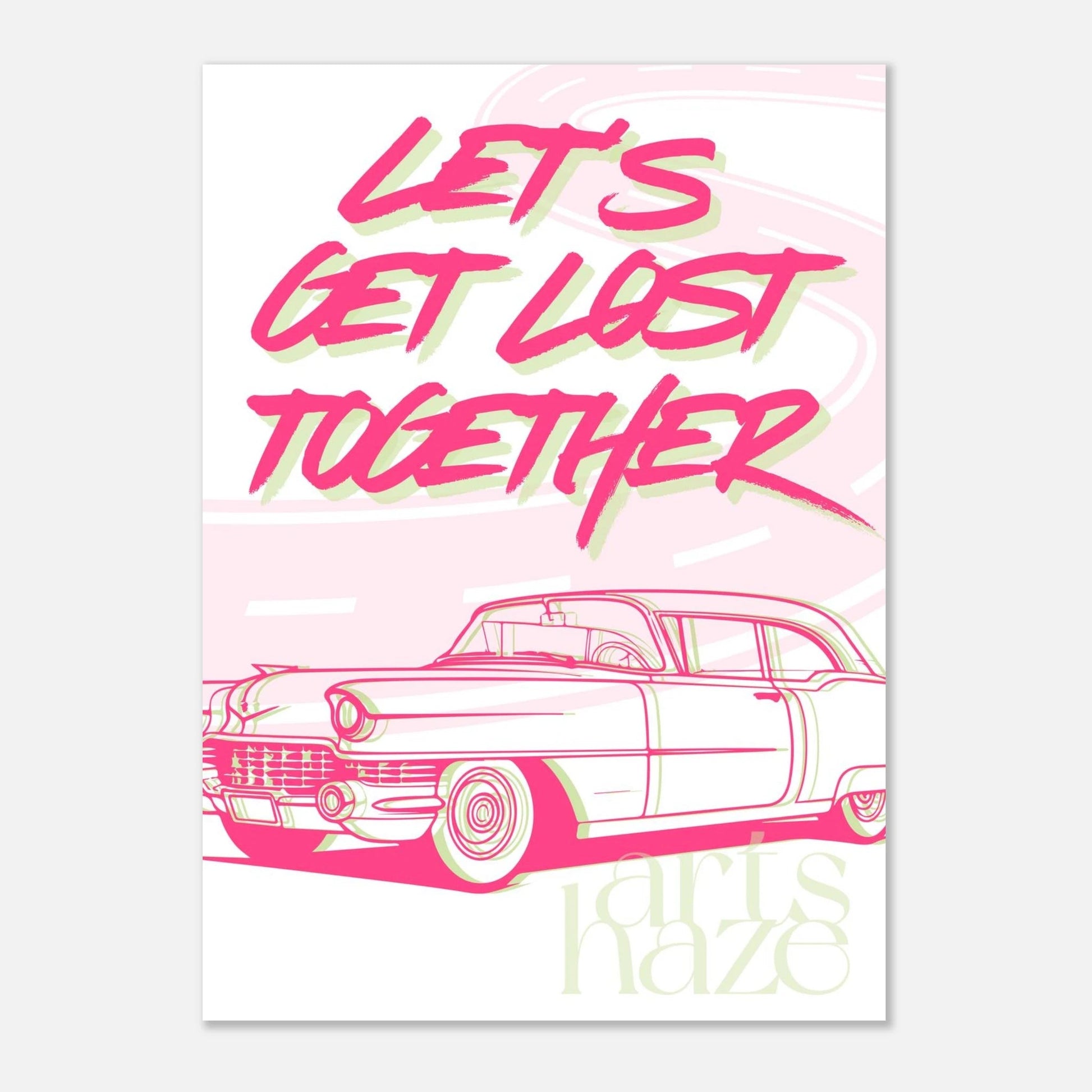 Matcha Muse - Pink Drift - ArtsHaze