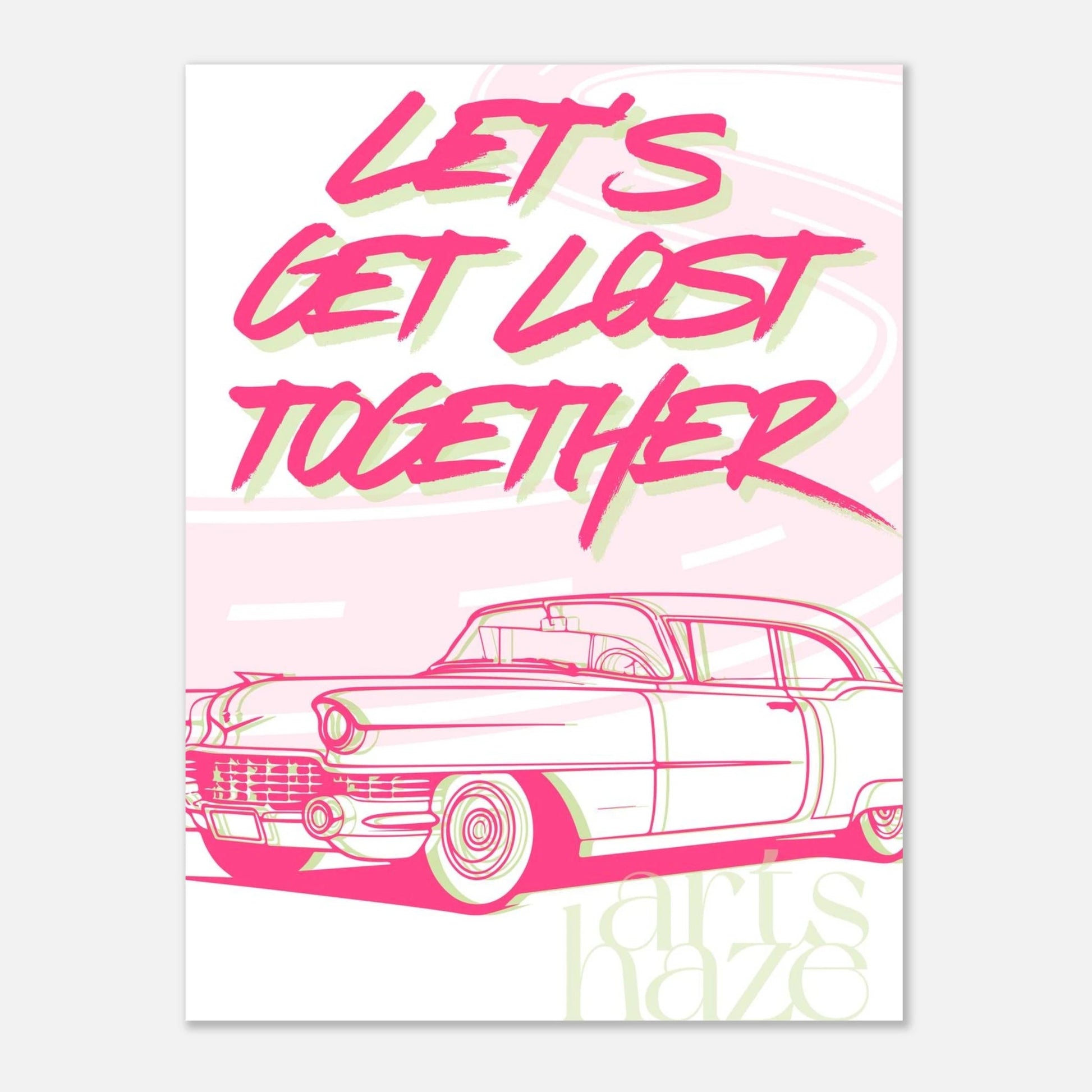 Matcha Muse - Pink Drift - ArtsHaze