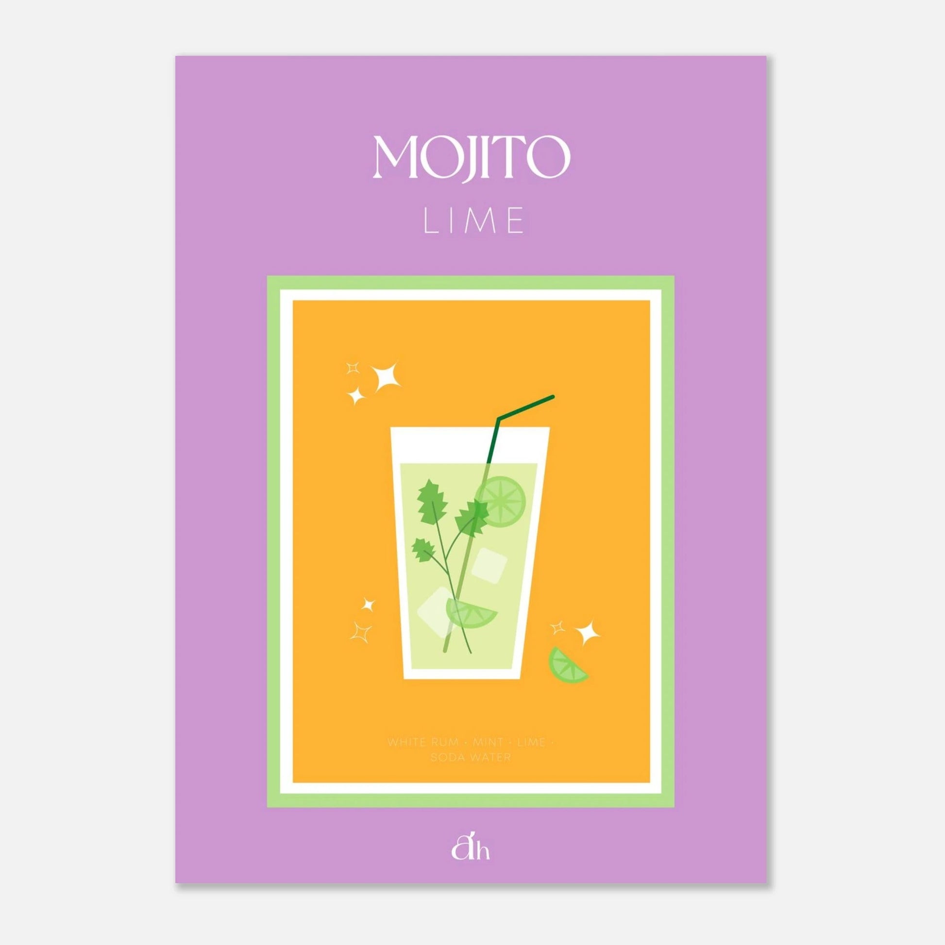 Sip & Style - Mojito Lime - ArtsHaze